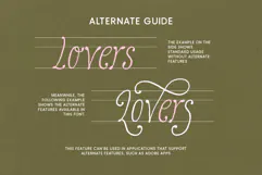 Magloria - Swirly Handwritten Font Product Image 7