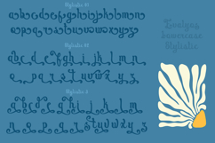 Evalyos Retro Script Product Image 7