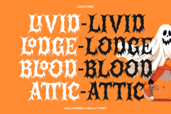 Spooky Party Club | Halloween Horror Font Product Image 7