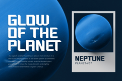 Black Invader - Modern Futuristic Display Font Product Image 7