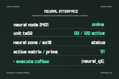 Forzon - Futuristic Display Typeface Product Image 5