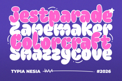Quick Brisky - Bubble Balloon Graffiti Font Product Image 4