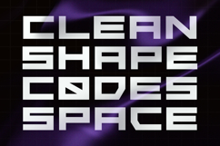 Wild Cyber - Modern Futuristic Expanded Boxy Sans Font Product Image 5