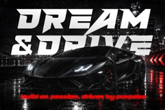 Nitrovibes - Sport Racing Font Product Image 7