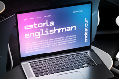 Ersiqust - Futuristic Monospace Font Product Image 7