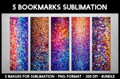 20 Rainbow Colourful Bookmarks I Bookmarks Sublimation Product Image 3