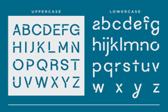 Glanzyo - Modern Stencil Font Product Image 8