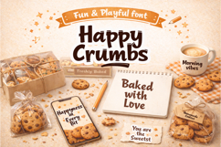 Happy Crumbs Playful Handwritten Font Product Image 2