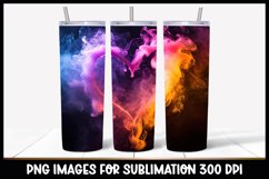 3D Valentine Tumbler Sublimation I Colourful Heart Product Image 1