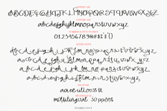 Poshry Handwritten Font Product Image 8