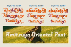 Amitsuya - Oriental Japanese Font Product Image 8