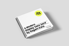 Talinoir - Bold Modern Sans Font Product Image 8