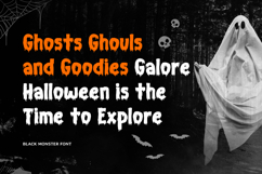 BLACK MONSTER - Halloween Font Product Image 9