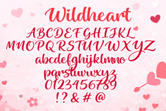 Wildheart is a playful handwritten Product Image 8