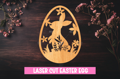 15 Easter Egg Laser Cut File | SVG Templates Product Image 15