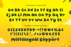 Mango Ice - Food Font Product Image 8