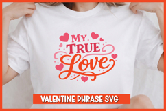 9 Valentine Love Phrase SVG Romantic Hand Lettered Design Product Image 9