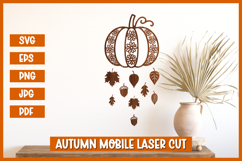 Autumn Mobile Laser cut SVG, Mobile Laser cut SVG Product Image 1