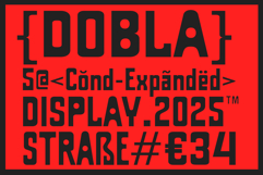 Dobla Sans | Industrial Font Product Image 8