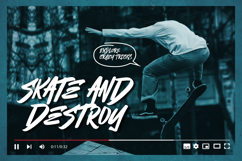 Thrashlane - Street Brush Font Product Image 8