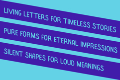 Merimon - Handwritten Display Product Image 10