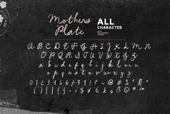 Mother's Plate - Dry Brush Font Product Image 9
