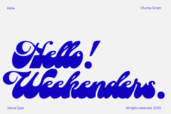 Kolta | Bold Chunky Script Product Image 9