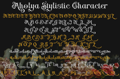 Aholya - Decorative Display Font Product Image 9