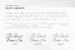 Dusty Archive - Handwritten Script Product Image 9