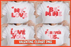 4 Valentine Sublimation PNG Cliparts Product Image 1