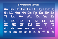 Ersiqust - Futuristic Monospace Font Product Image 9