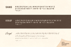 Country Bridge - Rough Font Trio Product Image 9