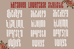 Harsoven Font Product Image 9