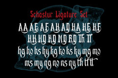 Schastur - Blackletter Font Product Image 9
