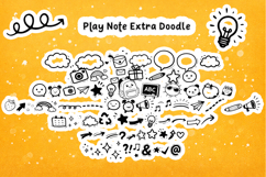 Play Note Cute Doodle Handwritten Font 2 Styles Product Image 6