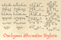 Onesymus - Vintage Display Font Product Image 9