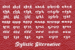 Kurotsyma - Japan Font Style Product Image 9