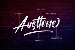 Austtone - Brush Font Product Image 9