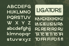 Heroxin - Monoline Ligature Font Product Image 9