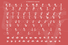 Xerihal - Geometric Swash Sans Font Product Image 9