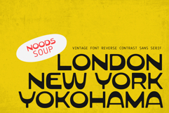 Noods Soup | Retro Vintage Typeface Product Image 9