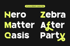 Talinoir - Bold Modern Sans Font Product Image 9