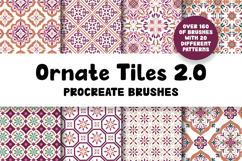 Ornate Tiles 2.0 Procreate Pattern Brushes Product Image 1