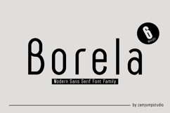 BORELA A Modern Sans Serif Typeface Family Product Image 1