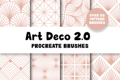 Art Deco Patterns 2.0 | Pattern Brushes for Procreate Product Image 1