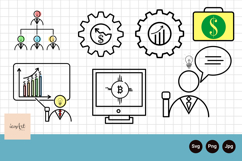 Business Icon Mega Sell. Bitcoin Icon Product Image 1