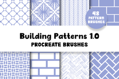 Building Patterns 1.0 Procreate Brushes Product Image 1