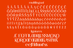 Mosffets - Modern Display Typeface Product Image 9