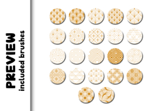 Art Deco 1.0 Procreate Brushes | 22 Seamless Pattern Brushes Product Image 2