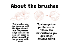 Art Deco Patterns 2.0 | Pattern Brushes for Procreate Product Image 2